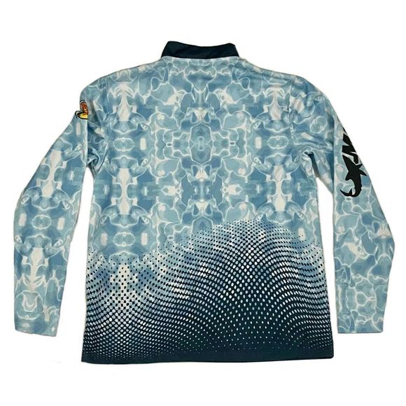 Bass Pro Shops Long Sleeve Shirt Dry Wick 1/4 Zip - Picture 6 of 7